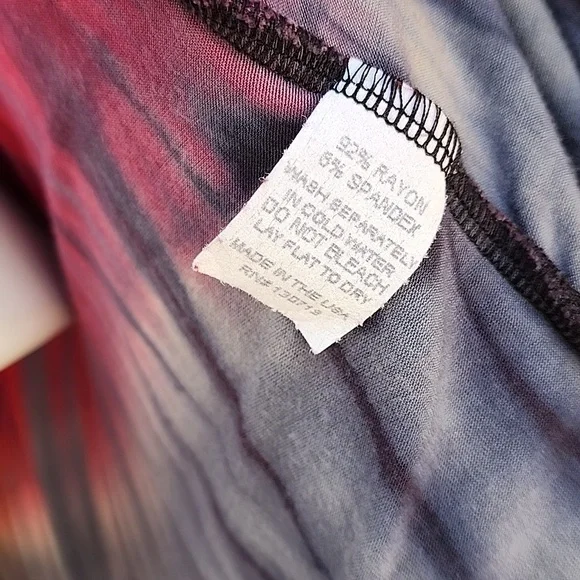 ART OF CLOTH VINTAGE Tie Dye Ombre Vest M L Sleeveless Cardigan Tunic Lagenlook - Picture 14 of 16